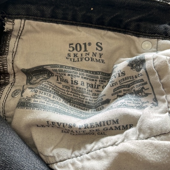 Levi’s 501 cropped skinny - Picture 6 of 9